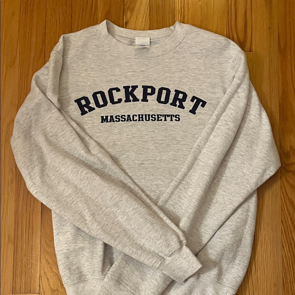 Rockport Light Gray Crewneck Sweater